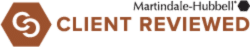 Martindale-Hubbell Client Reviewed Badge