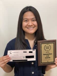 2025 Female Law School Scholarship Winner